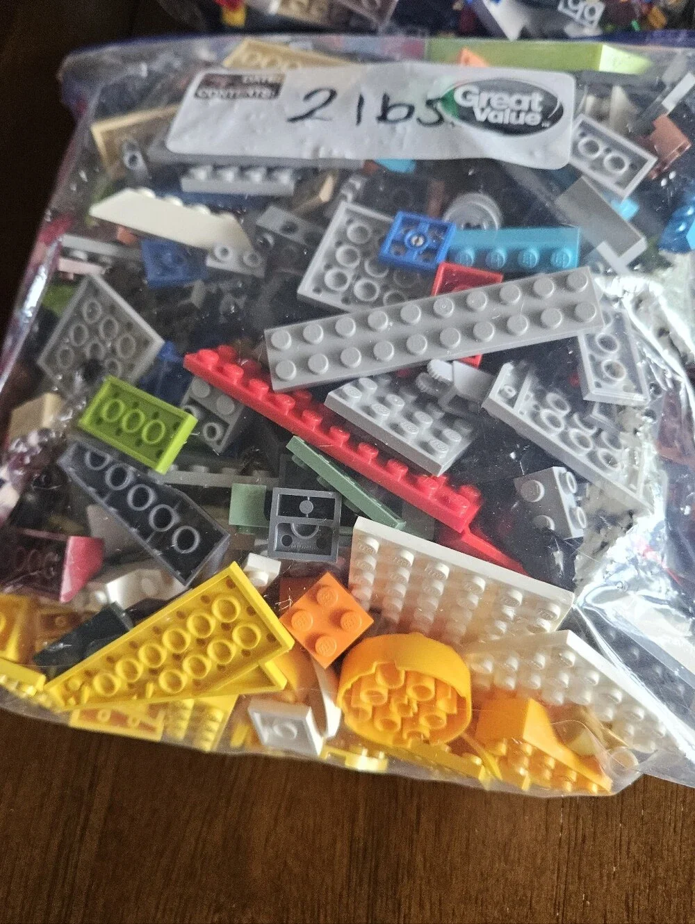 Lot Of Random 2 Lbs. Bag Of Lego Building Bricks